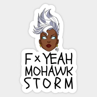 Wind Rider Fx Yeah Mohawk Sticker